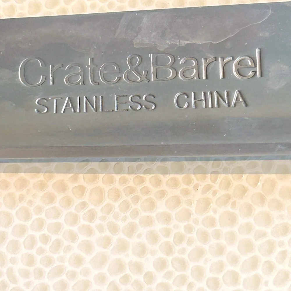 Crate & Barrel Oversized Snowflake Spatula-Red Kitchen Utensil Flapjack Pancake